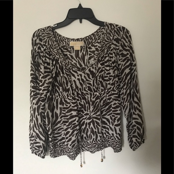 Michael Kors Tops - Michael kors baby doll top like new